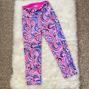 Lilly Pulitzer flamingo print luxletic high rise leggings